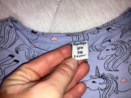 Tričko s jednorožcami, dopodopo,116