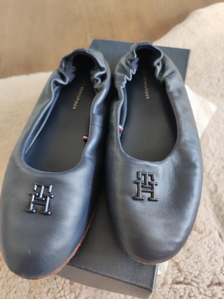 Dámske balerínky, tommy hilfiger,36