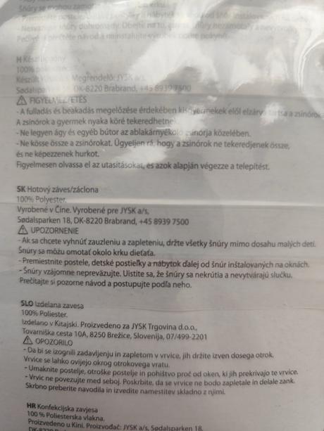 Závesy/záclony dizajnové zo striebornej priadze, 