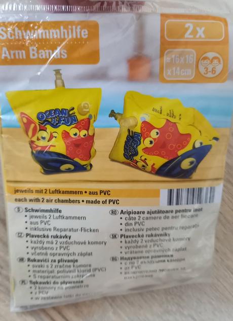 Lopta + rukávniky + tričko s uv ochranou,