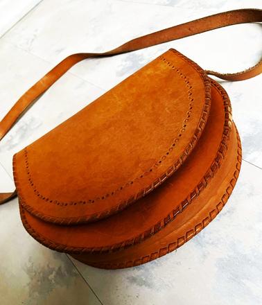 Kožená brašňa,