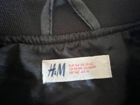 H&m bomber prechodná bunda vel.164, h&m,164