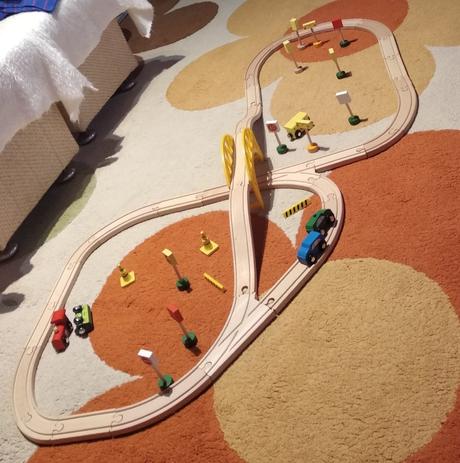 Drevená vláčiková súprava, 