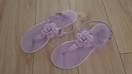 Fialove sandalky, 33