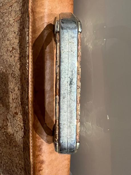 Korkova aktovka na dokumenty vintage, 