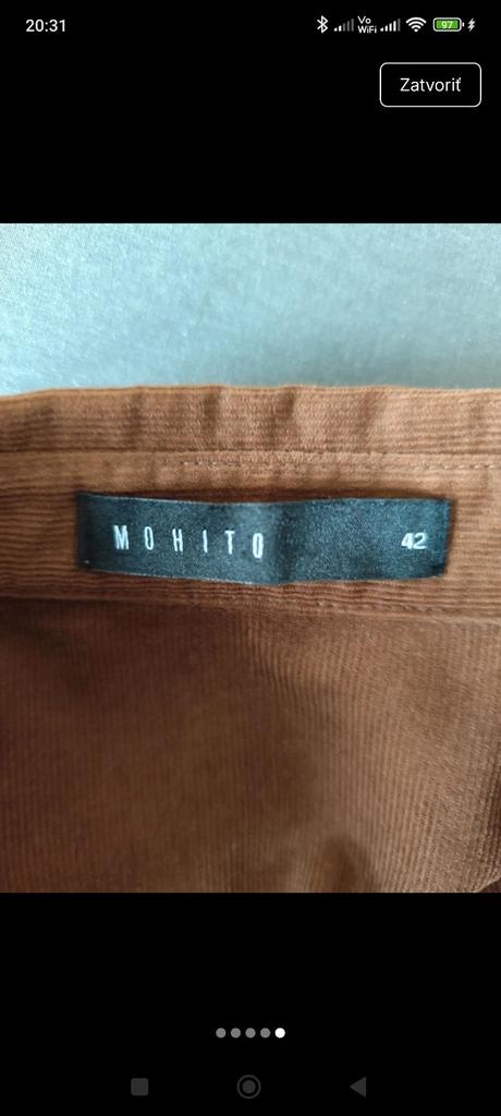 Menžestrové šaty, mohito,42
