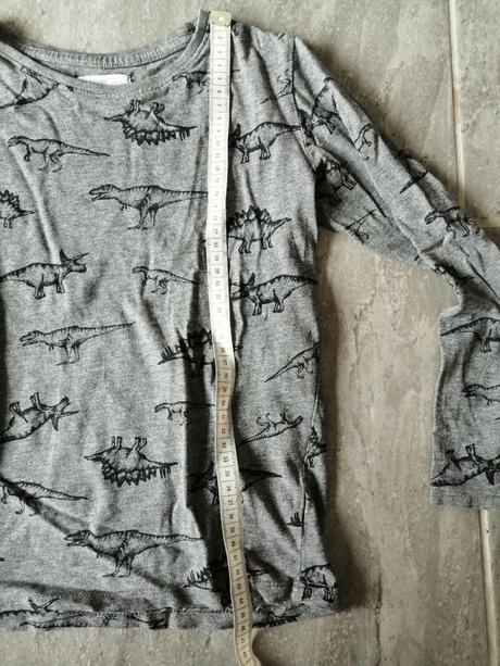 Dino tričko fox and bunny v122-128,6-7r.tmavo sivé, fox & bunny,122