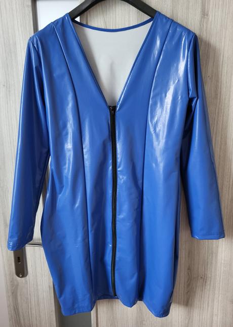 Lakované/vynilové šaty xl/xxl, xl