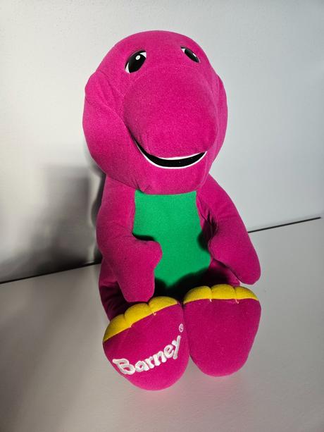 Barney maznáčik- plyšák,