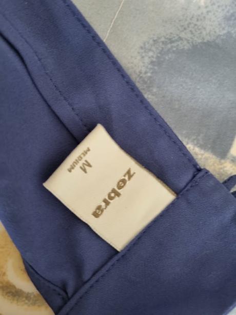 Padavý modrý top zebra veľ. 38, 38