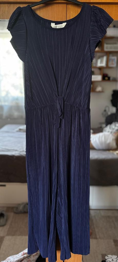Plisovaný overal, h&m,128