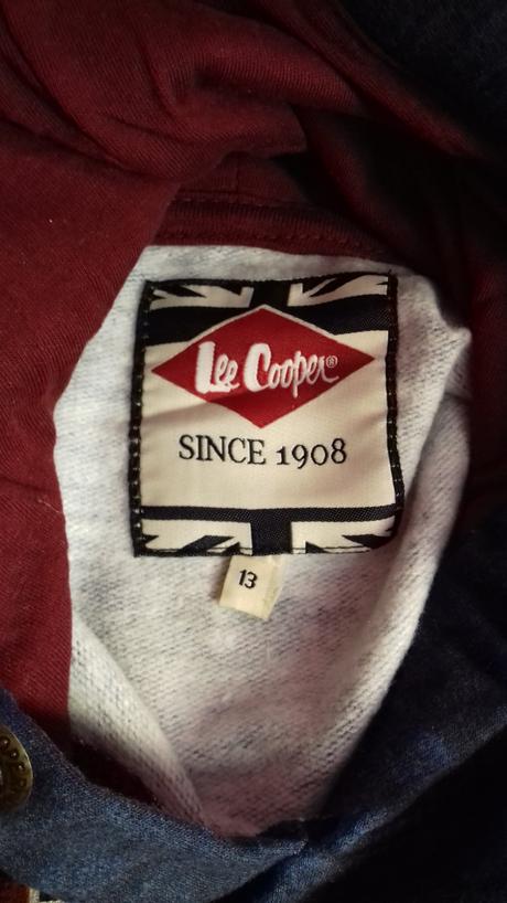 Chlapčenská mikina s kapucňou, lee cooper,152