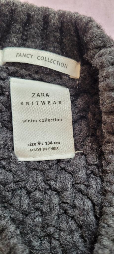 Zara vlneny pulover, zara,134