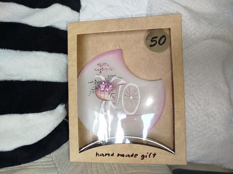 Sviečka 50 darček,