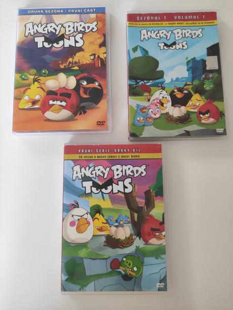 Dvd angry birds kratke filmy,