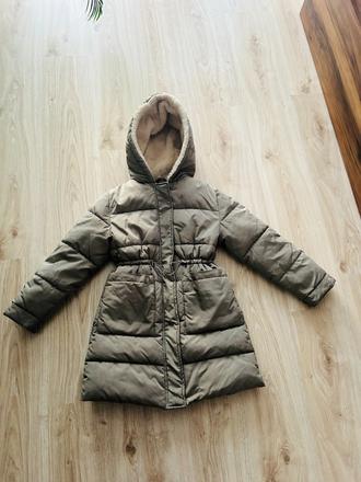 Nádherná prešívaná bunda značky zara, pc 46 eur, zara,140