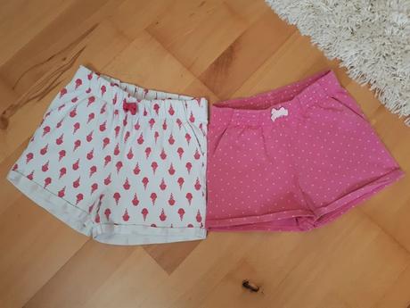 Bavlnene sortky 110/116 - duopack, lupilu,110