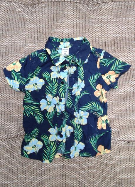 Košeľa krátky rukáv hawai, dopodopo,80