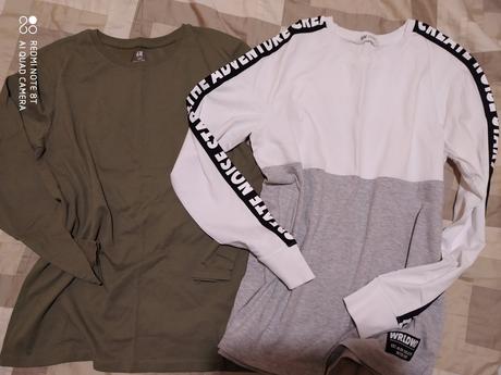 Tričko s dlhým rukávom, h&m,170