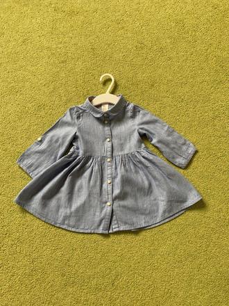 Bavlnené tenké šaty, zn. h&m, v. 74, h&m,74