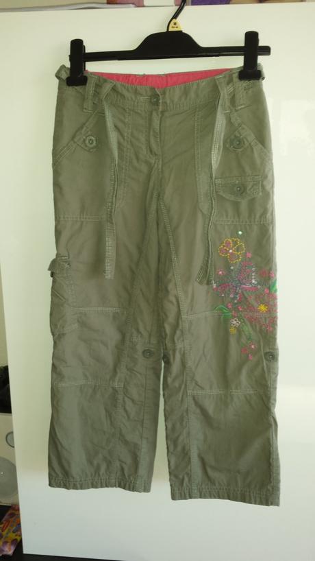 Next zelene kapsáčove nohavice, next,134