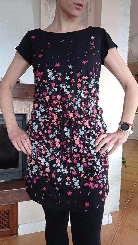 Šaty loap kvietky, loap,xs