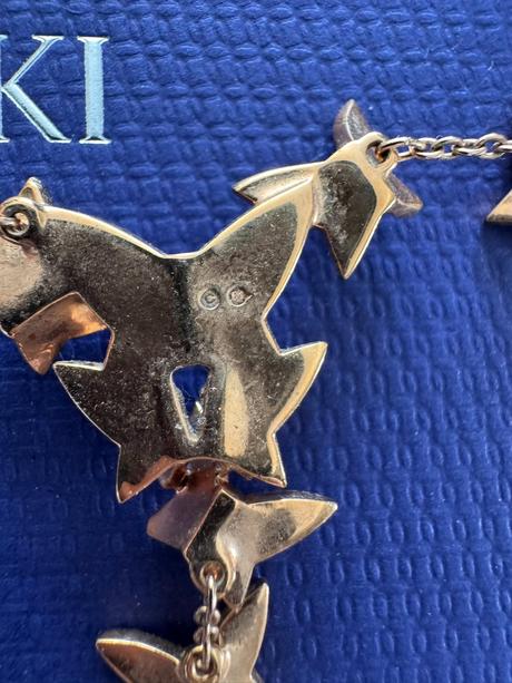 Swarovski - set s motýľmi, swarovski