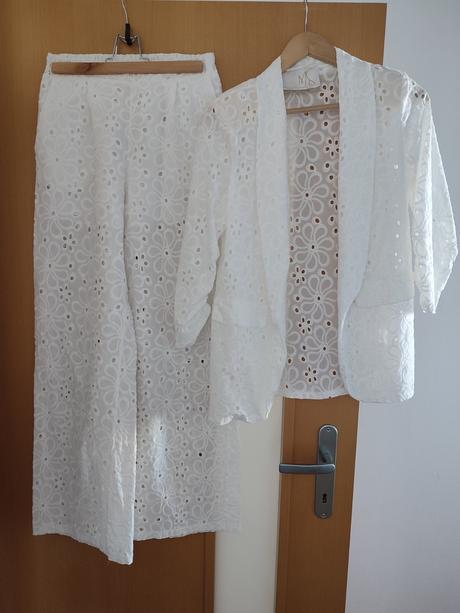 Madeirový set (nohavice + sako), s