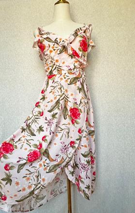 Kvetované šaty na leto, xs