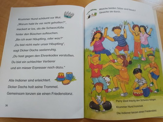 Kniha v nemčine o malom indiánovi, 