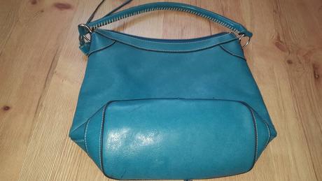 Tyrkysová kabelka,