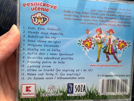 Pesnickove ucenie cd tarajko a popletajka, 