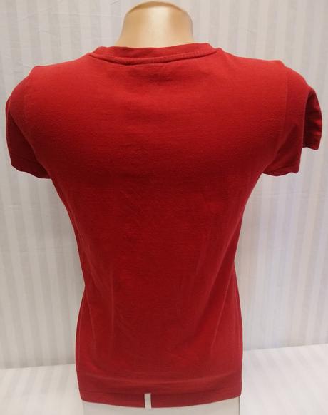 Dámsky tmavo červený top, puma, s, puma,s