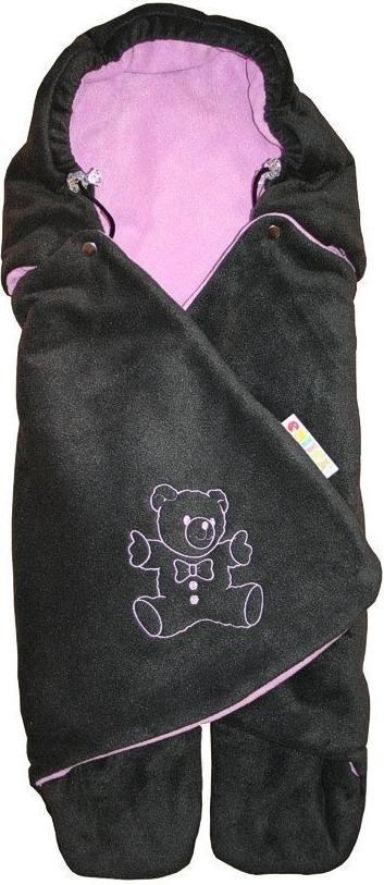 Zavinovačka do autosedačky zimná fleece/fleece, 