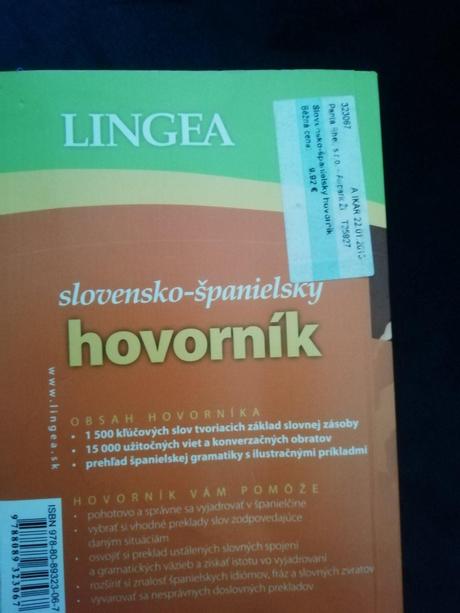 Lingea slovensko- španielský hovorník, 