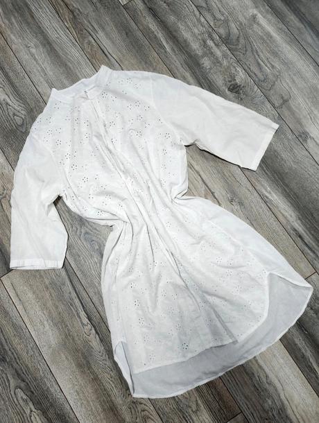 Madeirové košeľové šaty m/l, l