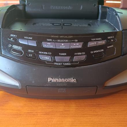 Rádio panasonic rx-ed77, panasonic