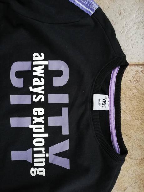 Dievčenské mikinové šaty, veľ. 158/164, kik,158