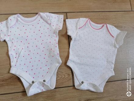 2x body krátky rukáv, f&f,50