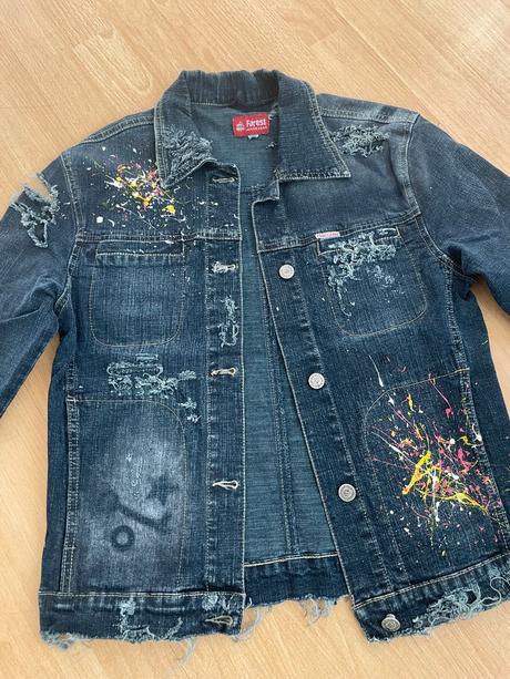 Denimová image bunda, forest,s