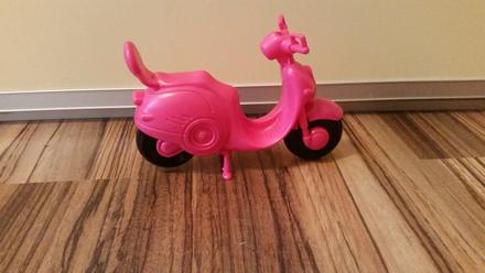 Motorka pre barbie,