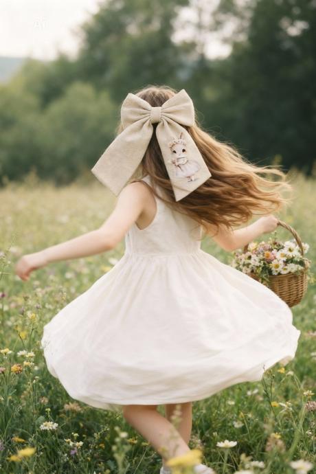 Handmade mašle do vlasov, 