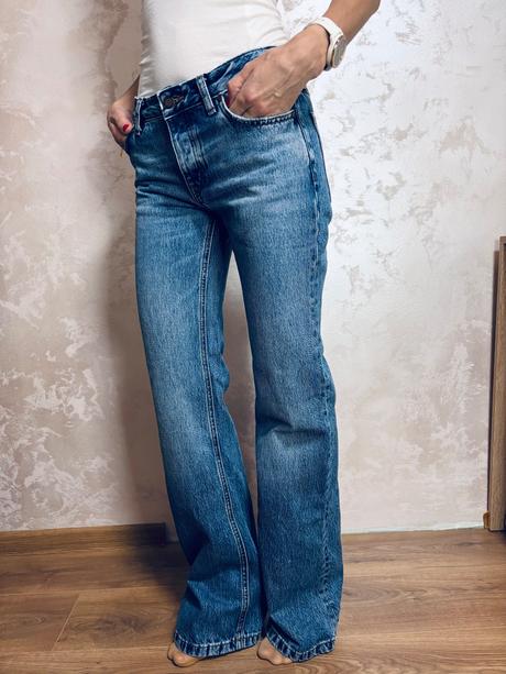 Flared rifle s nízkým pásom, zara,32