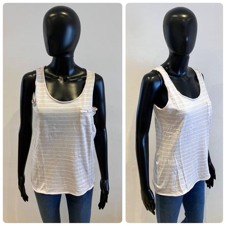 Ružovo-biele pásikavé tričko iwie (m), m