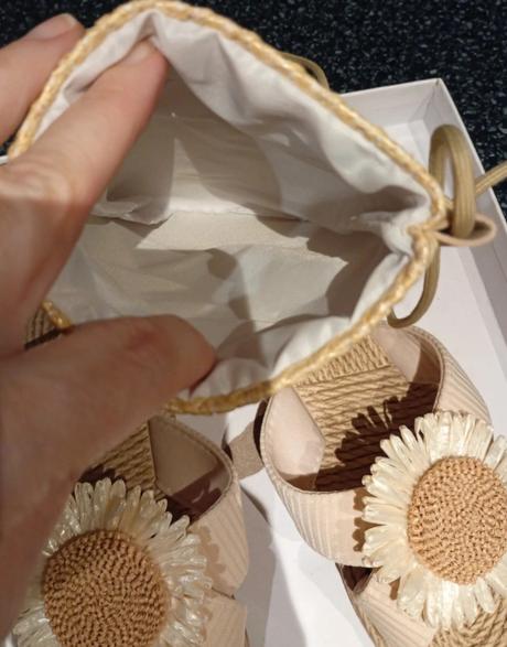 Set crossbody kabelka a šľapky, 36