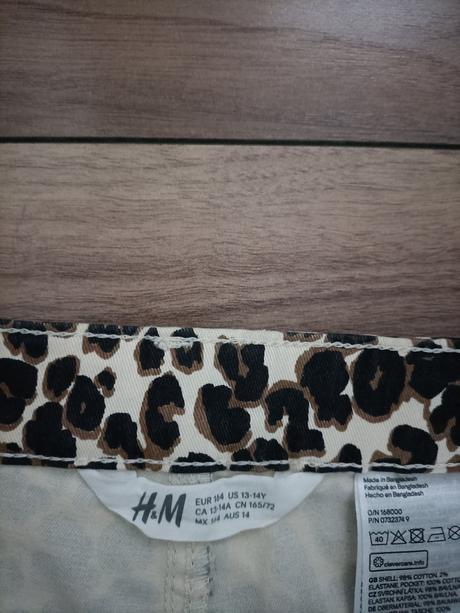 Šortky, h&m,164