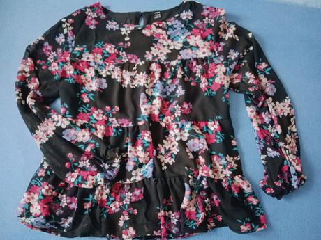 Jemná blúzka kvetinková, l