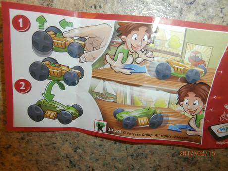 Kinder auto zelené sd202a,