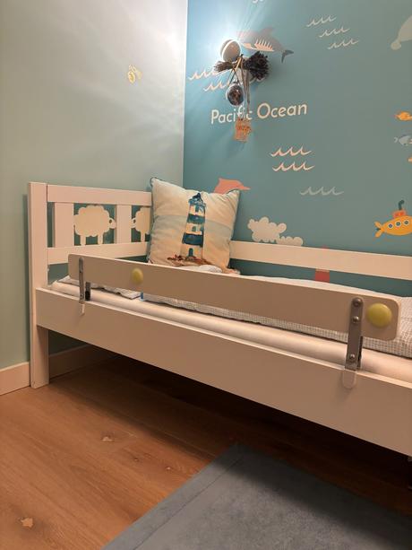 Detská posteľ ikea kitter s príslušenstvom, šírka (cm): 70,dĺžka (cm): 160