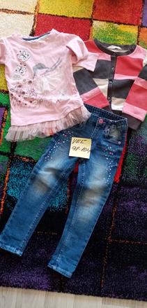 Balík vecí pre dievčatko 98 - 104, 86–98